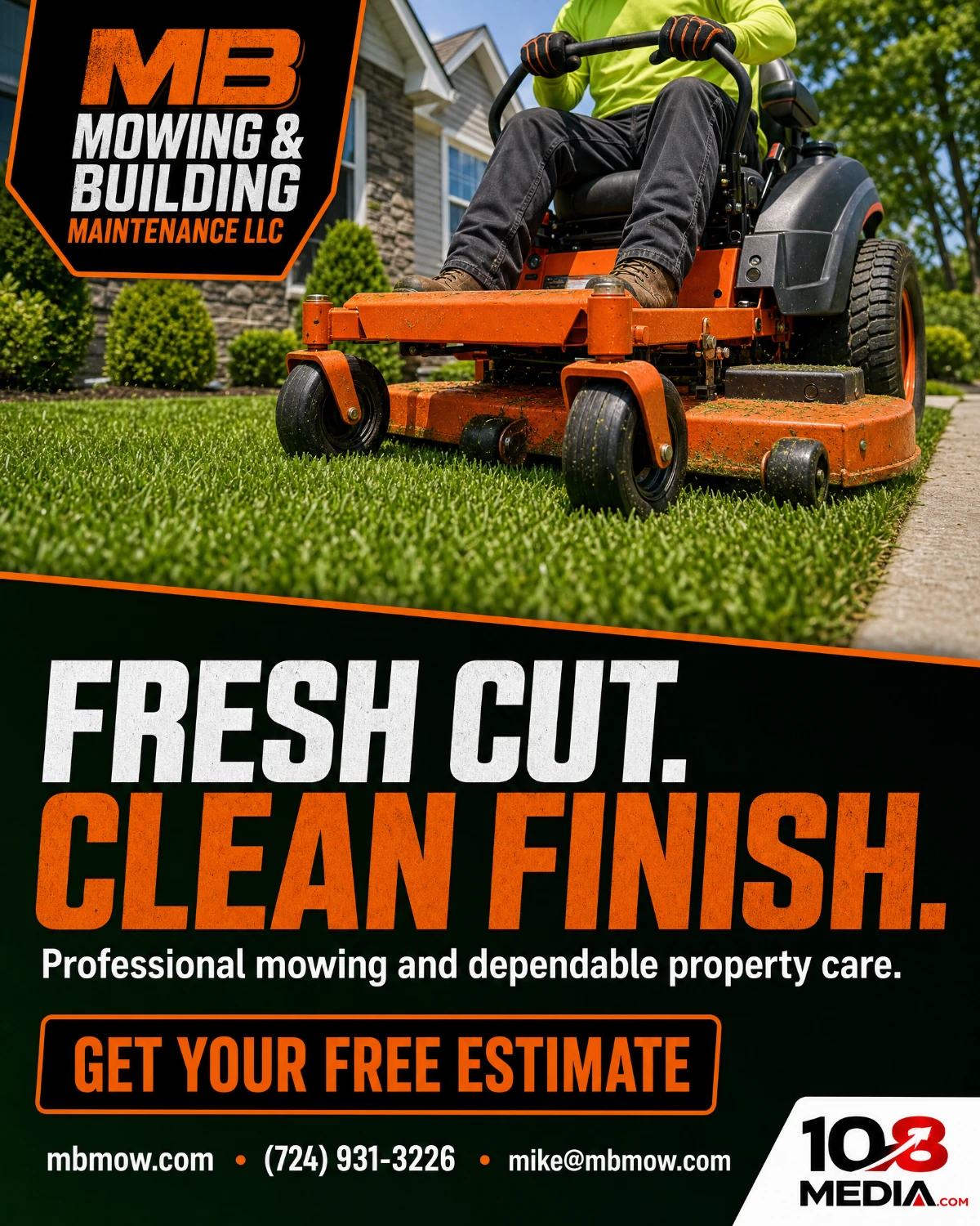 MB Mowing and Building Maintenance lawn care and mowing